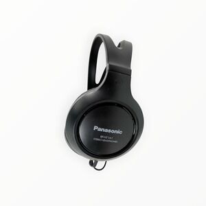 Panasonic RP-HT161 Over the Ear Corded Cushioned Headphone - Black‎ 2M Long Cord